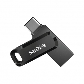 More about SanDisk Ultra Dual Drive Go - 64 GB - USB Type-A / USB Type-C - 3.2 Gen 1 (3.1 Gen 1) - 150 MB/s - Drehring - Schwarz