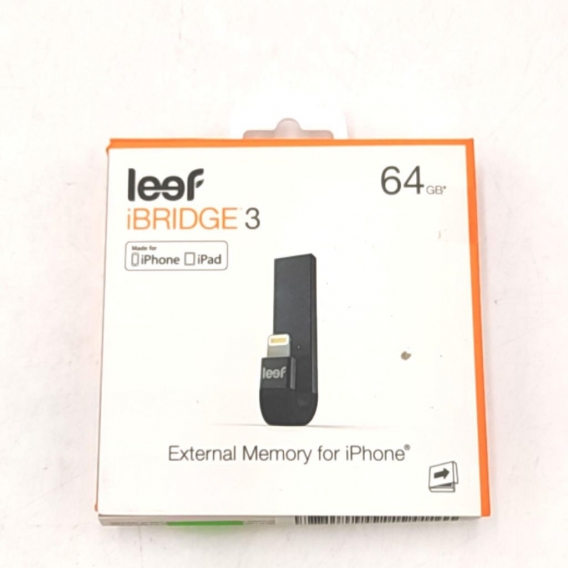 Leef iBridge 3 Mobile Speicher 64 GB Stick für iOS schwarz - neu