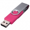Wirbel 64MB USB 2.0 Flash Memory Stick Pen Drive Speicher Thumb U Disk Faltbarer Schlüsselanhänger Geschenke pink