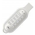 16 GB USB Stick Peperit Code mit PIN-Eingabe / Hardwareverschlüsselung weiß