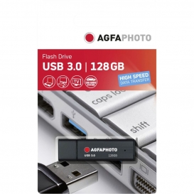 More about AgfaPhoto USB Stick 3.0, 128GB, Farbe: Schwarz