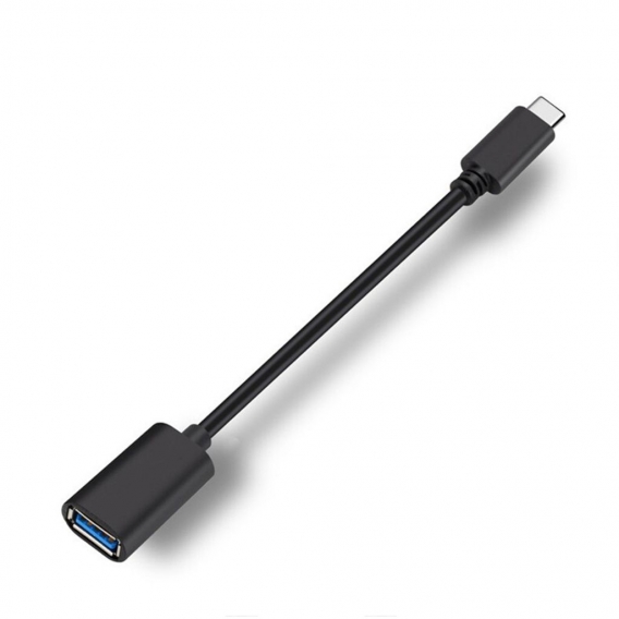 USB 3.1 Typ-C OTG SCHWARZ USB-A Adapter USB Stecker Converter Type C für Bluboo S1