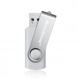 More about 64GB USB 2.0 Stick Flash USB Drive Swivel USB Flashdrive Speicherstick Memorystick Farbe: Weiß