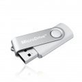 64GB USB 2.0 Stick Flash USB Drive Swivel USB Flashdrive Speicherstick Memorystick Farbe: Weiß