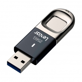 More about Lexar JumpDrive Fingerabdruck F35 256 GB, USB 3.0, Schwarz