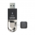 Lexar JumpDrive Fingerabdruck F35 256 GB, USB 3.0, Schwarz