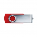 Drehdeckel USB-Stick Drive Stick U Disk für Notebook-PC-rot-(256mb)