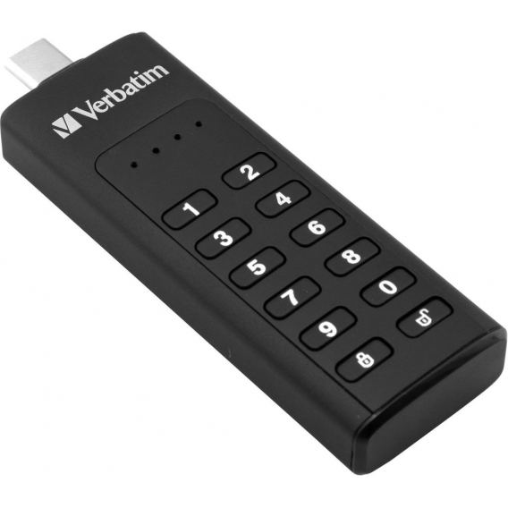 Verbatim Keypad Secure Usb-C 3.1 Drive 128Gb