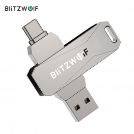 More about BlitzWolf 32GB 2 in 1 Typ C USB Stick 3,0 Flash-Laufwerk mit 360 ° -Drehung Ultra Fit Memory Stick