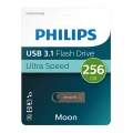 Philips USB-Stick Moon Edition Aluminium USB 3.1 Laufwerk 256 GB Speicherkapazität