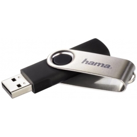 More about hama USB 2.0 Speicherstick Flash Drive "Rotate" 16 GB schwarz / silber