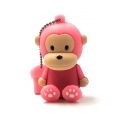 Onwomania Affe Monkey Pink Niedlich Funny USB Stick 8 GB USB 2.0