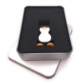 Onwomania Pinguin stehend Arktis Tier USB Stick in Alu Geschenkbox 16 GB USB 3.0