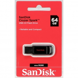 More about SanDisk Cruzer Spark        64GB USB 2.0          SDCZ61-064G-G35