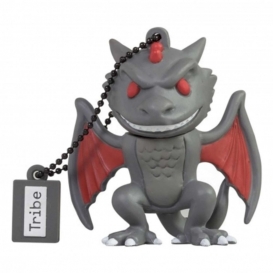 More about Tribe 16GB Game of Thrones Drogon, 16 GB, 2.0, USB-Anschluss Typ A, Kappe, Grau, Rot, Weiß