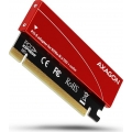 Axagon PCIe x16 auf M.2 NVMe Adapter + passiver Kühler (PCEM2-S)