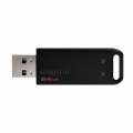 Kingston DataTraveler DataTraveler 20 - 64 GB - USB Typ-A - 2.0 - Ohne Deckel - 7 g - Schwarz