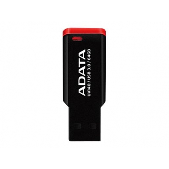 ADATA UV140 - 64 GB - USB Typ-A - 3.2 Gen 1 (3.1 Gen 1) - andere - 4 g - Schwarz - Rot