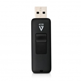 More about V7 VF24GAR-3E, 4 GB, USB Typ-A, 2.0, 12 MB/s, Dia, Schwarz