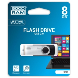 More about GOODRAM USB-Speicherstick Flash Drive USB 2.0 8GB Externer Speicher USB-Stick Memory Laufwerk