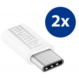More about 2x mumbi Adapter USB Typ C auf Micro USB - USB-C 3.1 (Stecker) auf Micro-USB (Buchse) in weiss