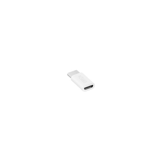 2x mumbi Adapter USB Typ C auf Micro USB - USB-C 3.1 (Stecker) auf Micro-USB (Buchse) in weiss