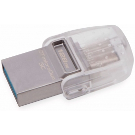 More about Kingston DataTraveler microDuo 3C Silber USB-Stick DTDUO3C/128GB