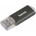 hama USB 2.0 Speicherstick FlashPen "Laeta" 16 GB grau