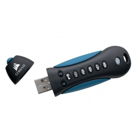 More about Corsair Padlock 3 64GB - 64 GB - USB Typ-A - 3.2 Gen 1 (3.1 Gen 1) - Kappe - 150 g - Schwarz - Blau