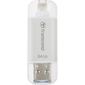 More about Transcend 64GB JetDrive Go 300 OTG Lightning + USB 3.1 Silber für Apple
