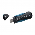 Corsair Padlock 3 32GB USB 3.0 (3.1 Gen 1) USB-Anschluss Typ A Schwarz - Blau USB-Stick CMFPLA3B-32G