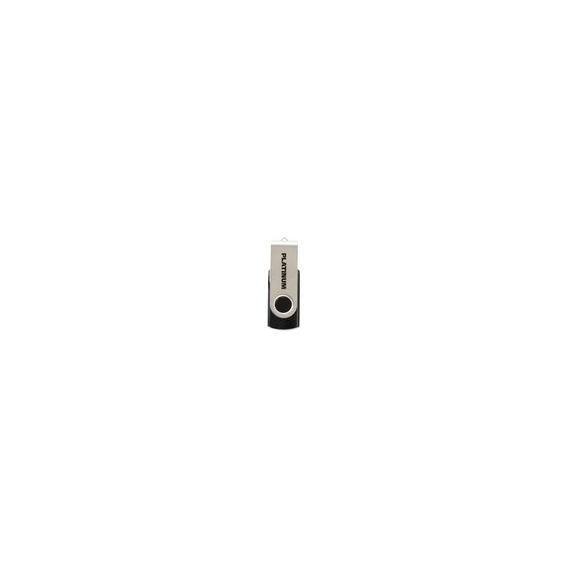 Platinum TWS USB-Stick 64 GB USB 3.0 USB-Flash-Laufwerk - Speicher-Stick in schwarz-silber inkl. Öse zur Befestigung am Schlüsse