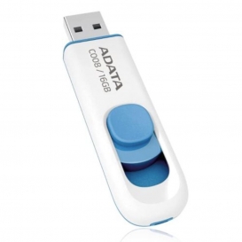 More about ADATA C008 16 GB, USB 2.0, Weiß/Blau