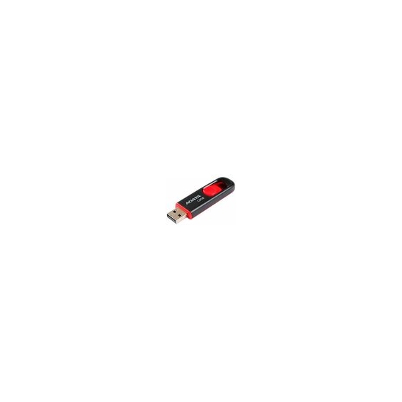 ADATA C008 32 GB, USB 2.0, Schwarz/Rot