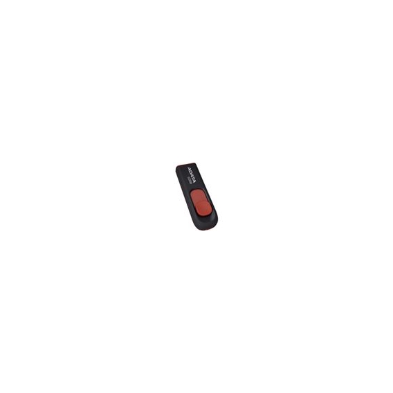 ADATA C008 8 GB, USB 2.0, Schwarz/Rot