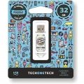 USB Pendrive Tech One Tech Beers  Bytes TEC4011-32 32 GB