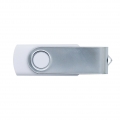 Drehdeckel USB-Stick Drive Stick U Disk für Notebook-PC-Weiß-(128G)