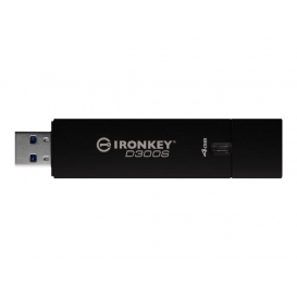 More about Kingston D300S - 4 GB - USB Typ-A - 3.2 Gen 1 (3.1 Gen 1) - 80 MB/s - Kappe - Schwarz
