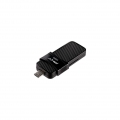 PNY P-FD32GOTGSLMB-GE, 32 GB, USB Type-A / Micro-USB, 3.2 Gen 1 (3.1 Gen 1), Dia, Schwarz