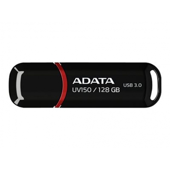 ADATA AUV150-128G-RBK - 128 GB - USB Typ-A - 3.2 Gen 1 (3.1 Gen 1) - Kappe - Schwarz