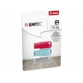Emtec M750 Wallpaper, 8 GB, USB Typ-A, 2.0, 15 MB/s, Ohne Deckel, Mehrfarbig