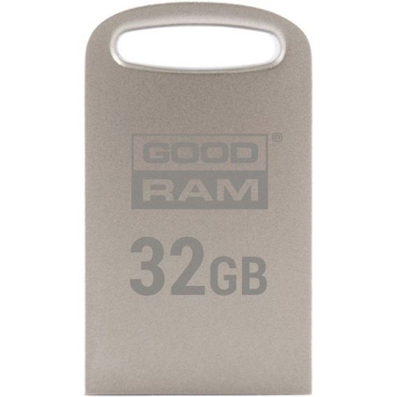 Goodram UPO3, 32 GB, USB Typ-A, 3.2 Gen 1 (3.1 Gen 1), 60 MB/s, Ohne Deckel, Silber