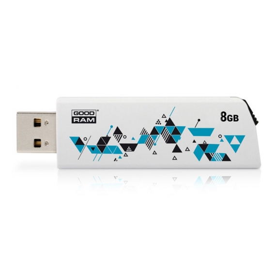 Goodram 8GB USB 2.0, 8 GB, 2.0, USB-Anschluss Typ A, 20 MB/s, Dia, Mehrfarben