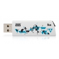 Goodram 8GB USB 2.0, 8 GB, 2.0, USB-Anschluss Typ A, 20 MB/s, Dia, Mehrfarben
