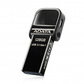 More about ADATA AI920 128GB - 128 GB - USB Type-A / Lightning - 3.2 Gen 1 (3.1 Gen 1) - Drehring - 3,6 g - Sch ADATA