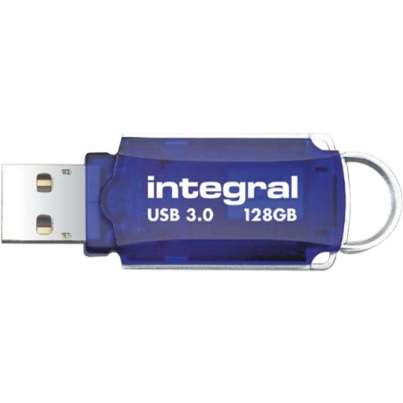 Integral 128GB USB3.0 Speicher-Flash-Laufwerk (Memory Stick) Courier Blau