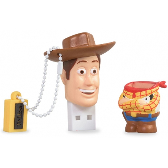 Tribe 8GB, Toy Story - Woody, 8 GB, USB Typ-A, 2.0, Kappe, Mehrfarbig