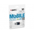 USB FlashDrive 16GB EMTEC Mobile & Go OTG USB 3.0 Blister