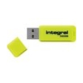integral™ USB-Stick Neon 32GB neon gelb