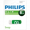 Philips USB 2.0 Stick 8GB, Vivid Edition, we-grn